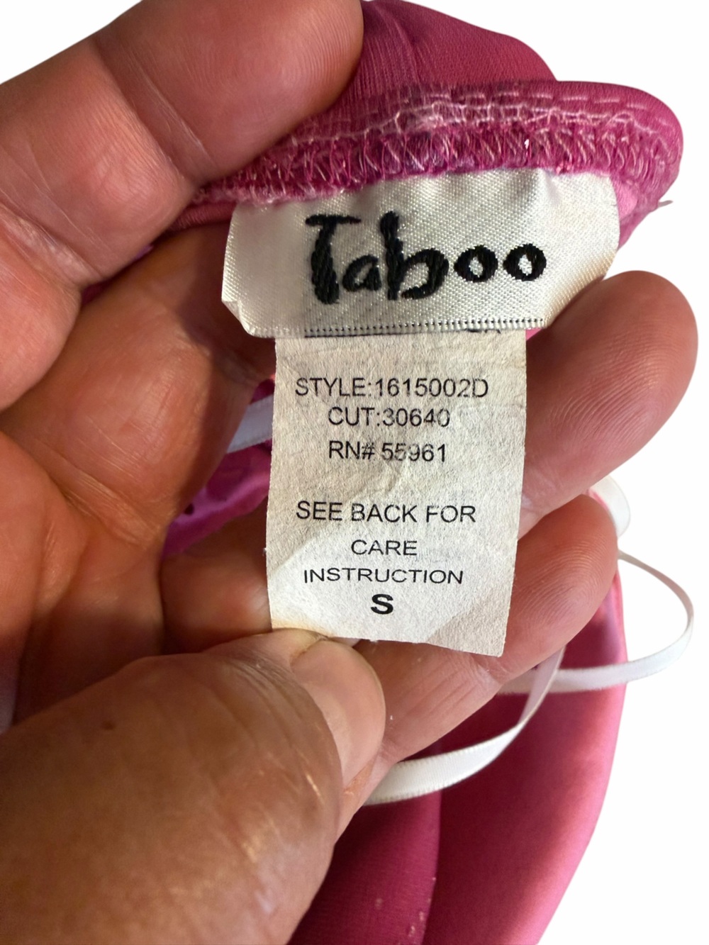 Taboo Pink Ombre Strapless High-Low Chiffon Dress - Picture 11 of 13